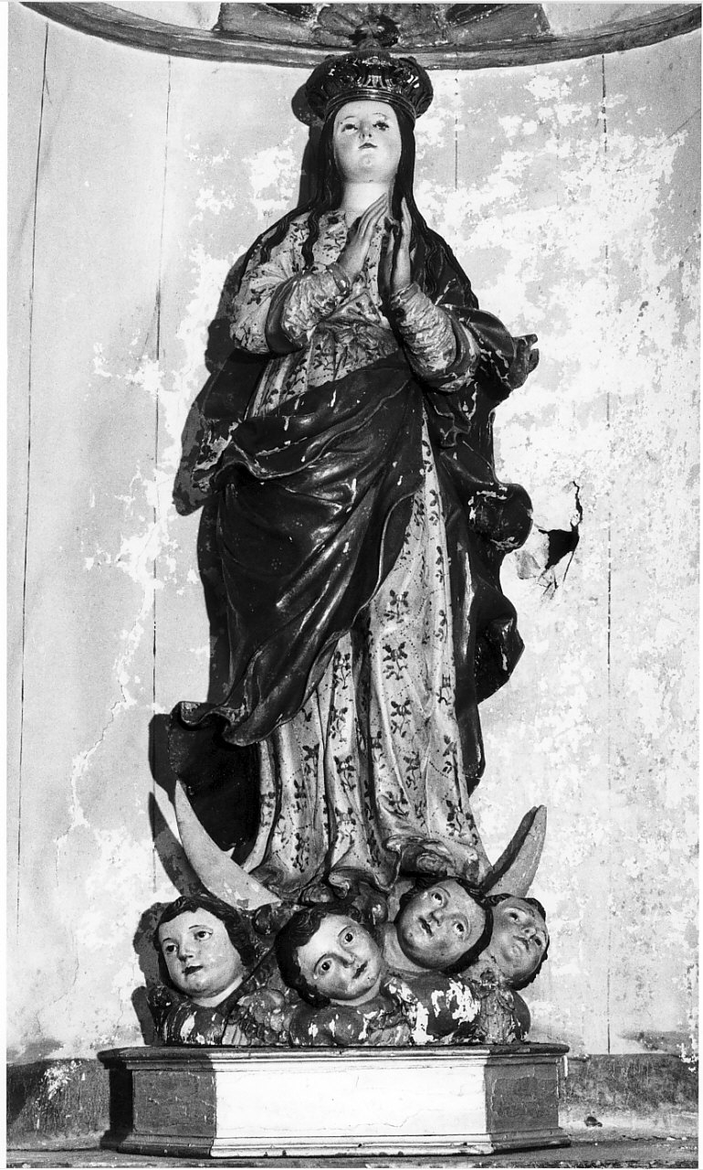 Immacolata Concezione (statua, opera isolata) - bottega calabrese (sec. XIX)