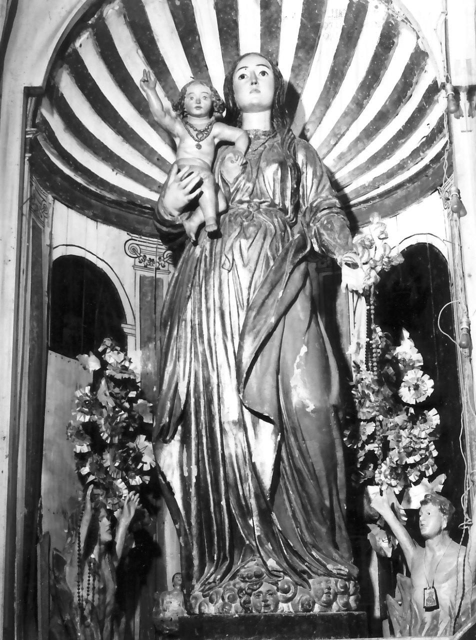 Madonna del Latte (gruppo scultoreo) - bottega Italia meridionale (sec. XVII)