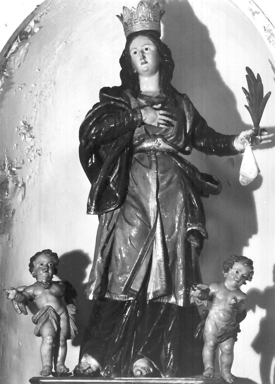 Santa Filomena (gruppo scultoreo) - bottega calabrese (sec. XVIII)