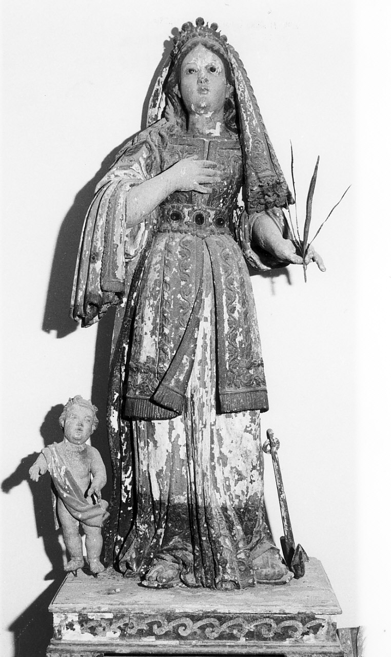 Santa Filomena (statua, opera isolata) - bottega napoletana (sec. XVIII)