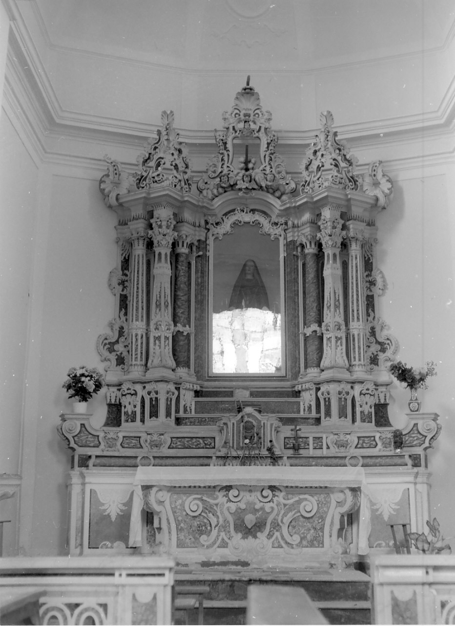 altare - bottega calabrese (sec. XVIII, sec. XIX, sec. XIX)