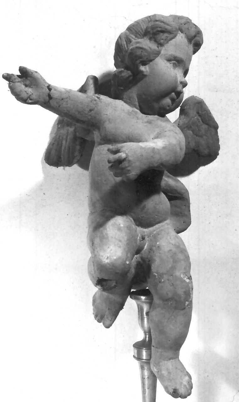 putto alato (scultura) - bottega calabrese (sec. XVIII)