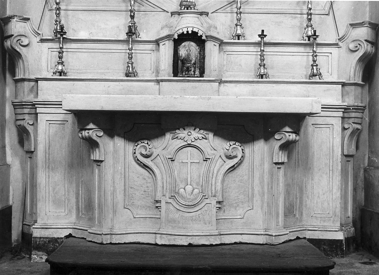 altare, opera isolata - bottega calabrese (sec. XVIII)