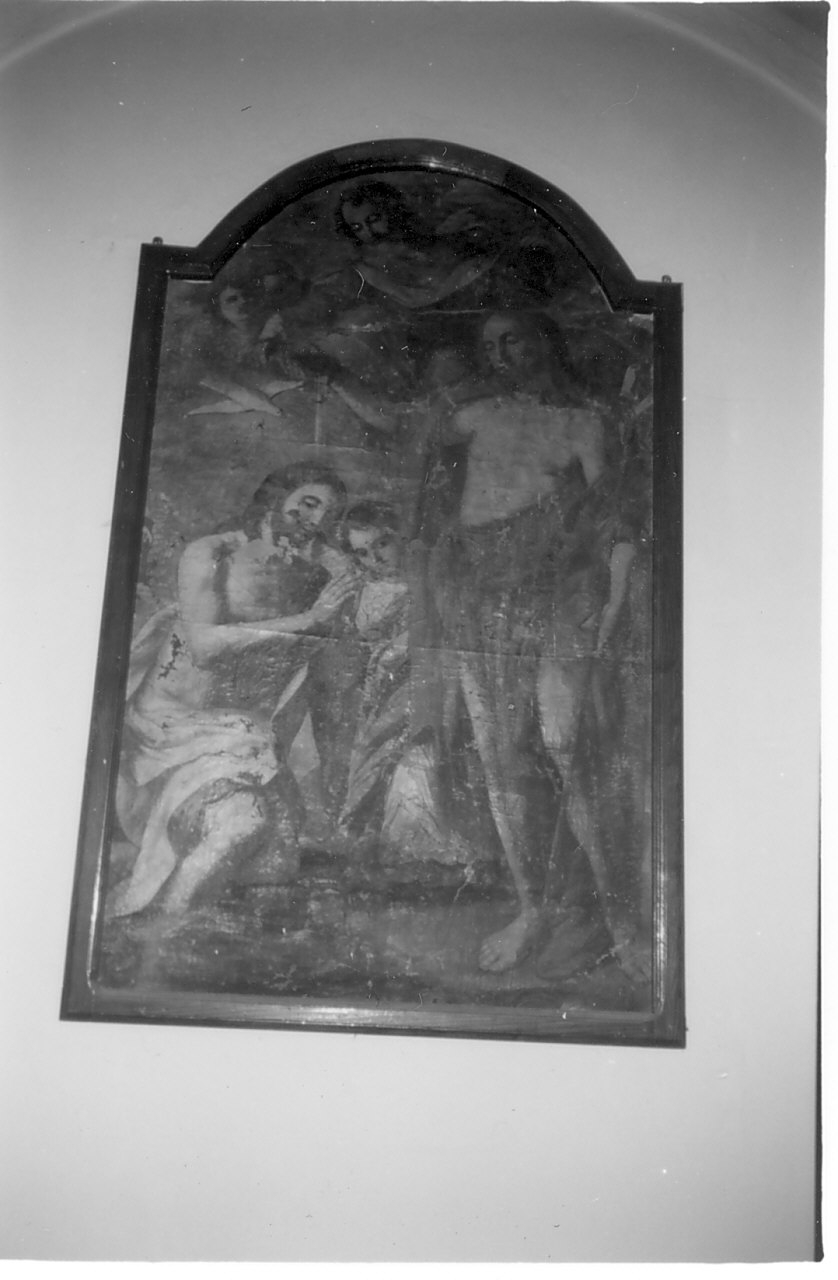 battesimo di Cristo (dipinto, opera isolata) di Santanna Cristoforo (seconda metà sec. XVIII)