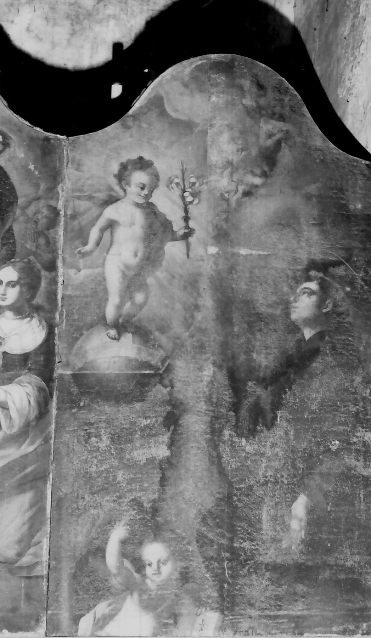 Sant'Antonio da Padova e Gesù Bambino, Sant'Antonio da Padova (dipinto) di Santanna Cristoforo (fine/inizio secc. XVIII/ XIX)