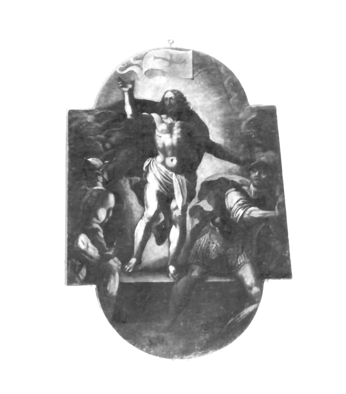 resurrezione di Cristo (dipinto) - ambito calabrese (sec. XVII)