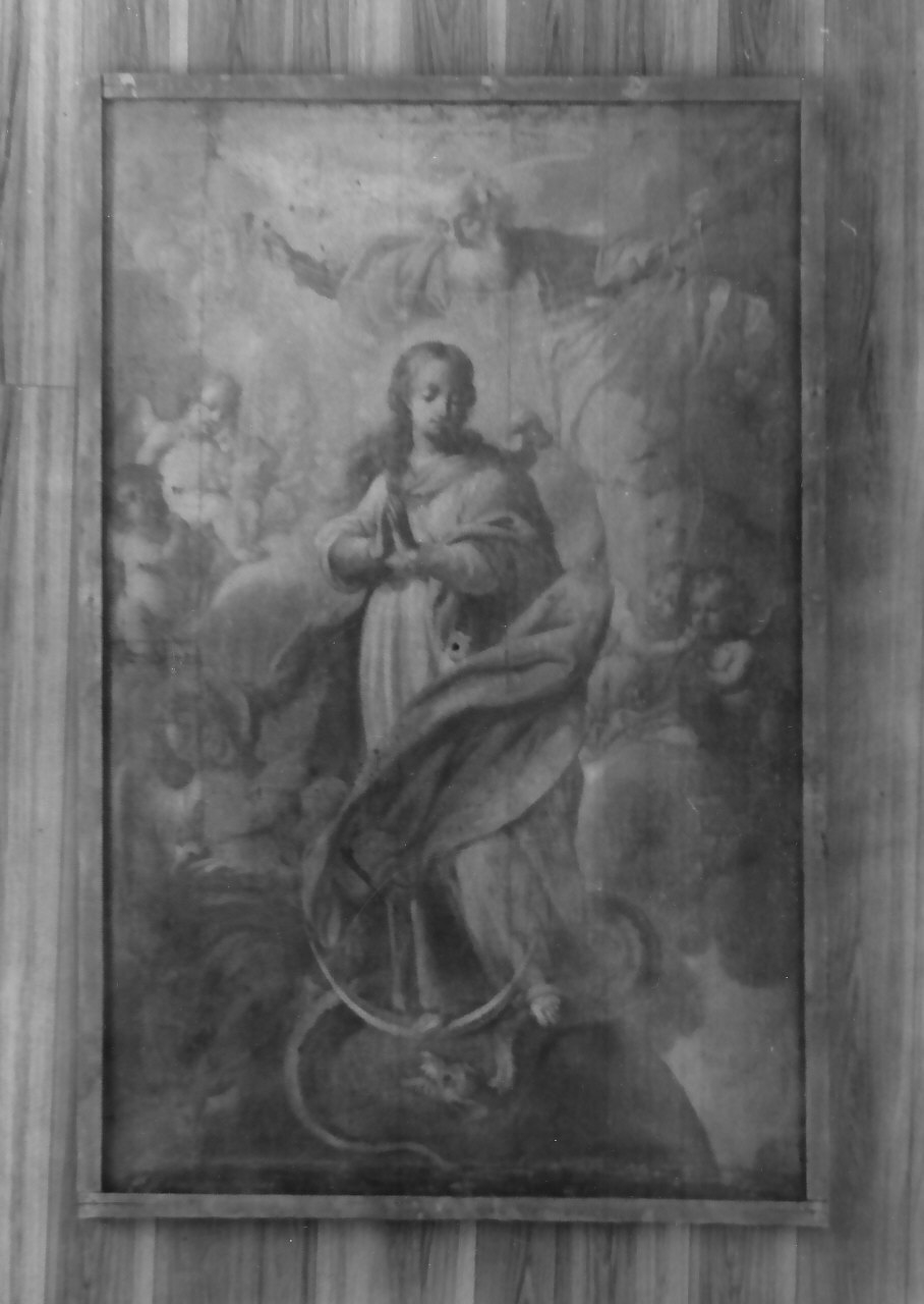 Madonna Immacolata (dipinto, opera isolata) - ambito Italia meridionale (prima metà sec. XIX)