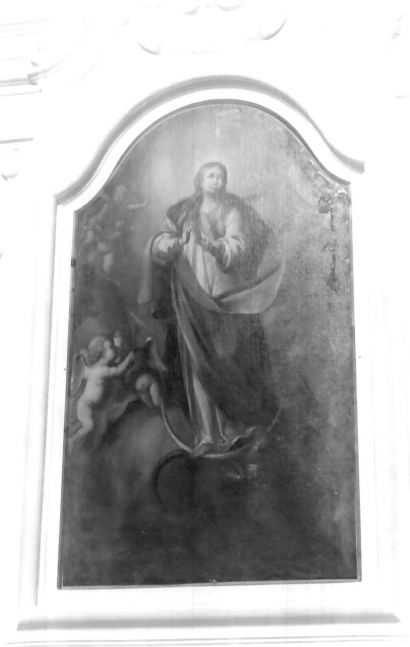 Madonna Immacolata (dipinto) - ambito Italia meridionale (seconda metà sec. XIX)