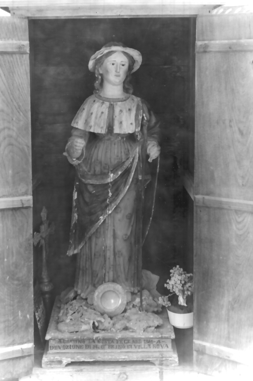 La pastorella, figura femminile (busto, opera isolata) di La Costa Agostino (sec. XIX)