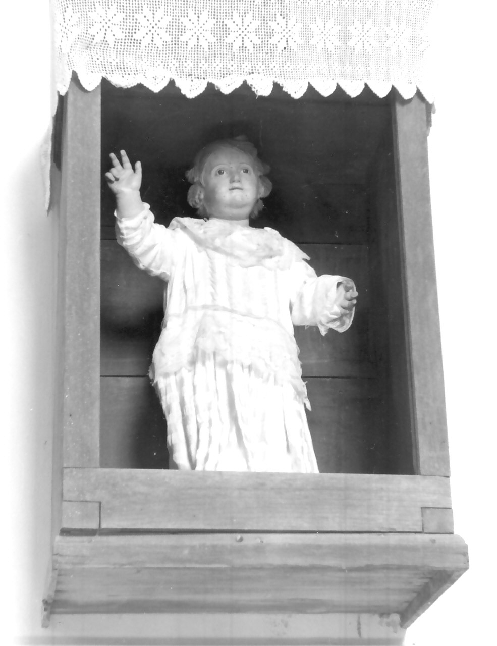 Gesù Bambino (manichino, opera isolata) - bottega Italia meridionale (seconda metà sec. XIX)