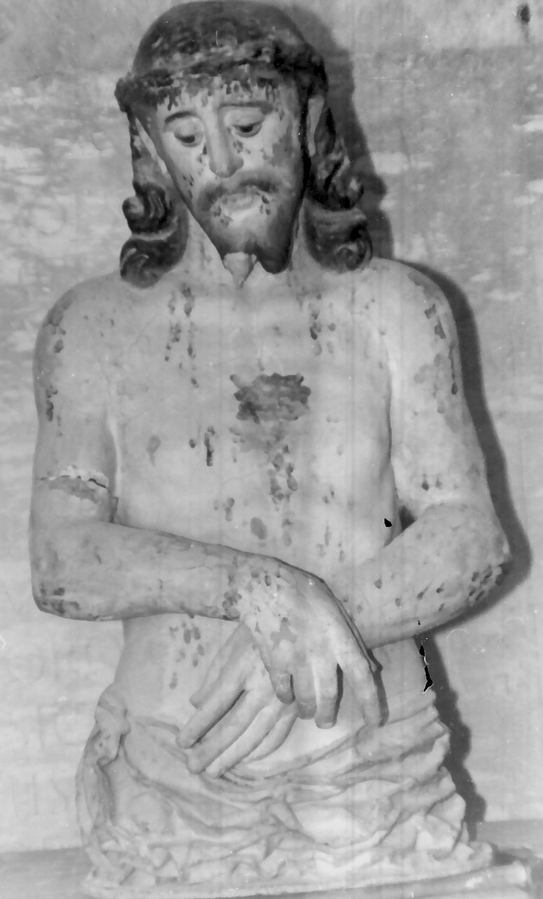 Ecce Homo (busto, opera isolata) - bottega pugliese (?) (sec. XIX)
