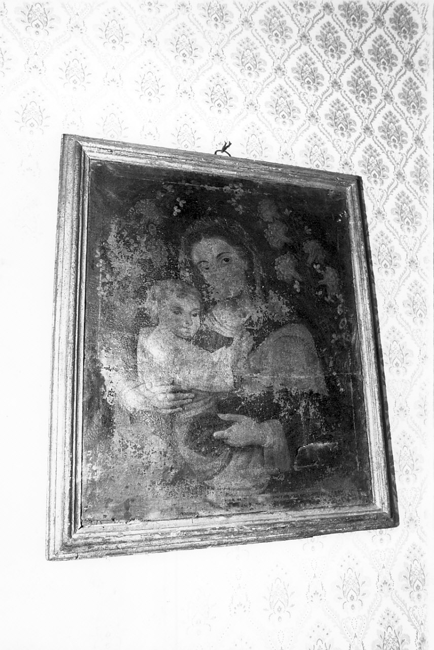 Madonna con Bambino (dipinto, opera isolata) - ambito calabrese (metà sec. XVIII)