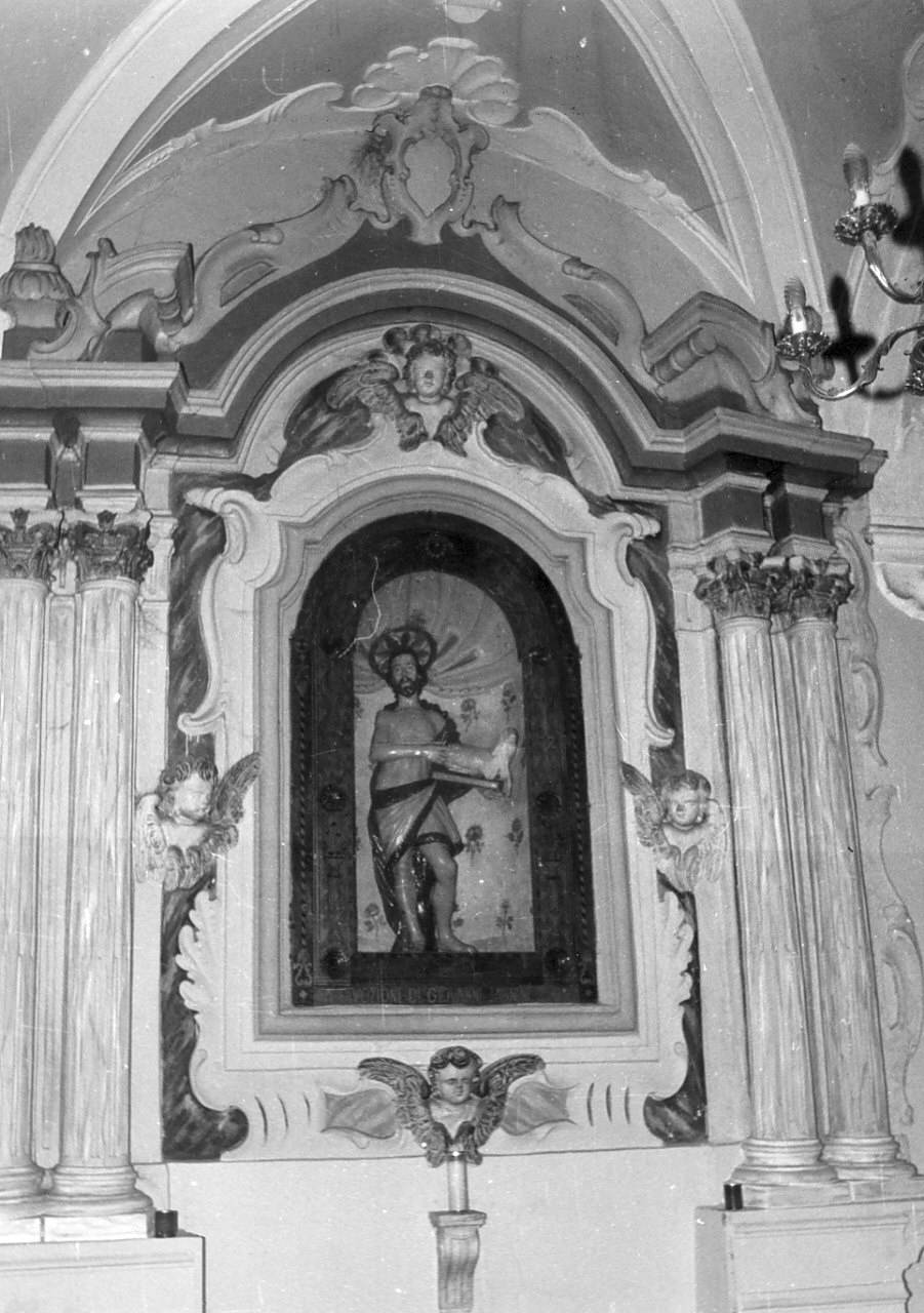 mostra d'altare, opera isolata - bottega napoletana (metà sec. XVIII)