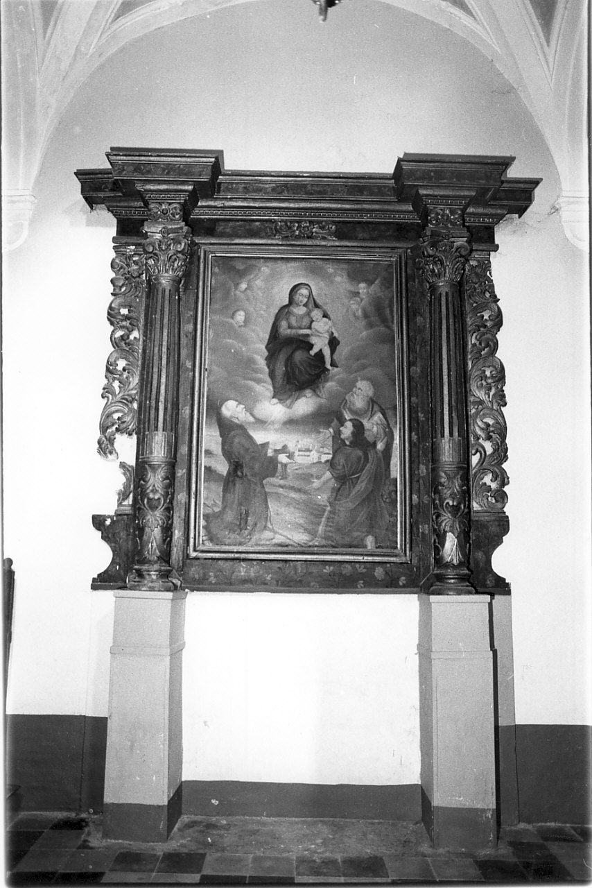 mostra d'altare, opera isolata - bottega di Morano Calabro (sec. XVIII)