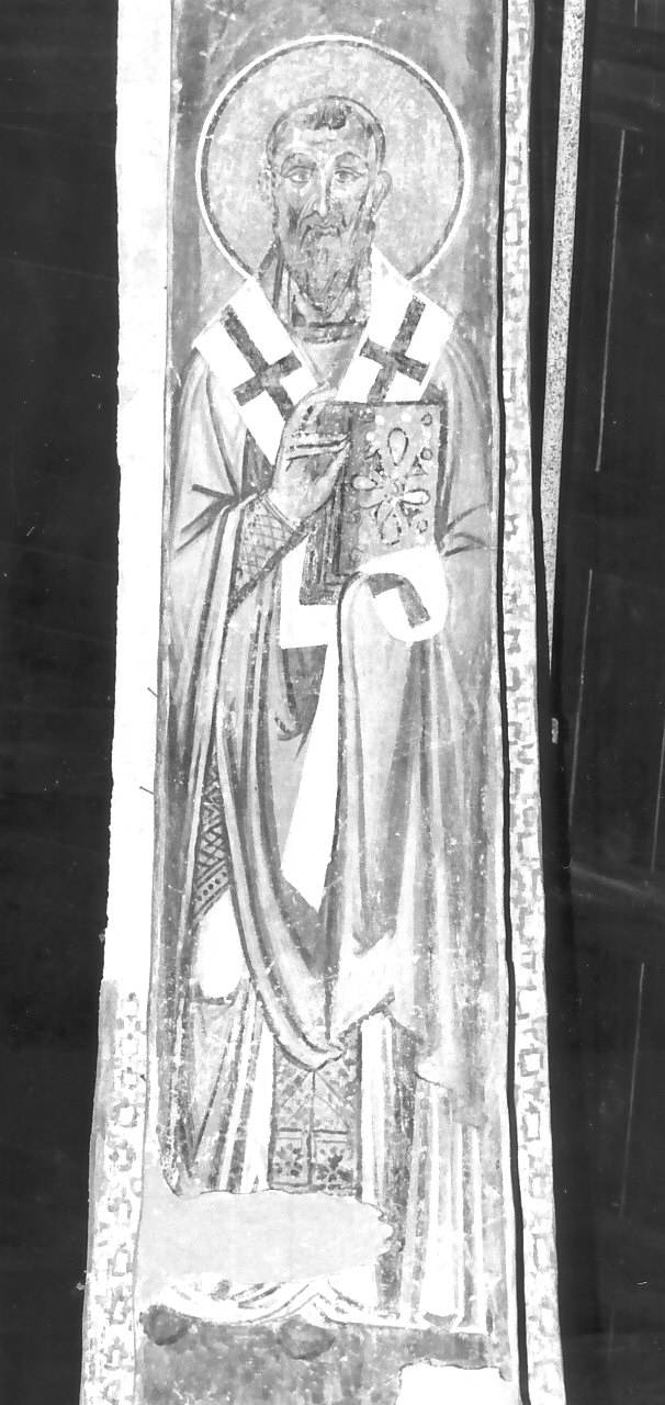 Santo bizantino (dipinto) - ambito Italia meridionale (sec. XII)