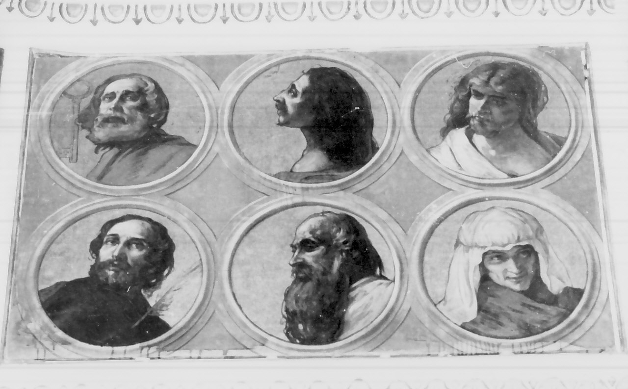 apostoli (dipinto, elemento d'insieme) di Morelli Domenico (fine sec. XIX)