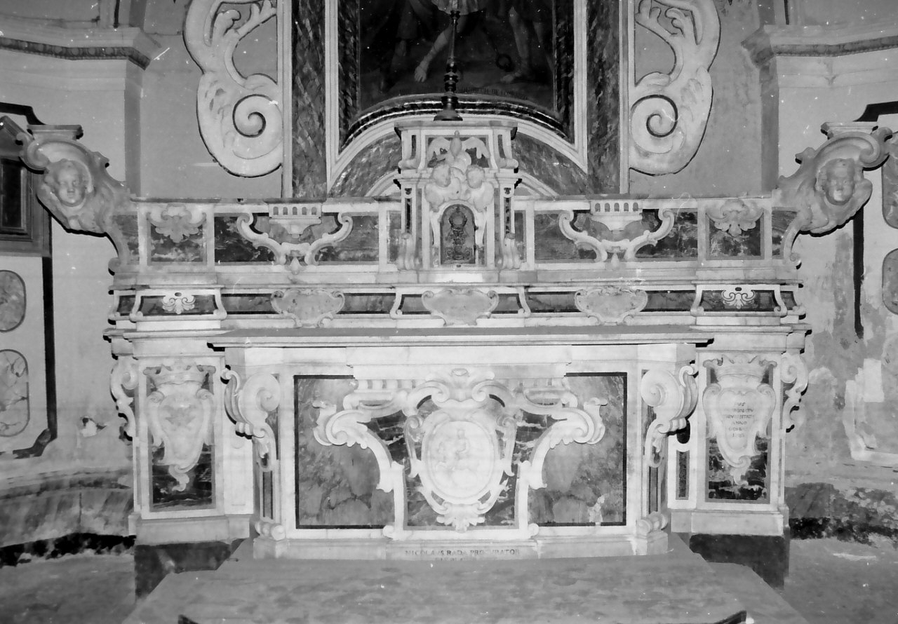 altare, insieme - bottega napoletana (sec. XVIII)