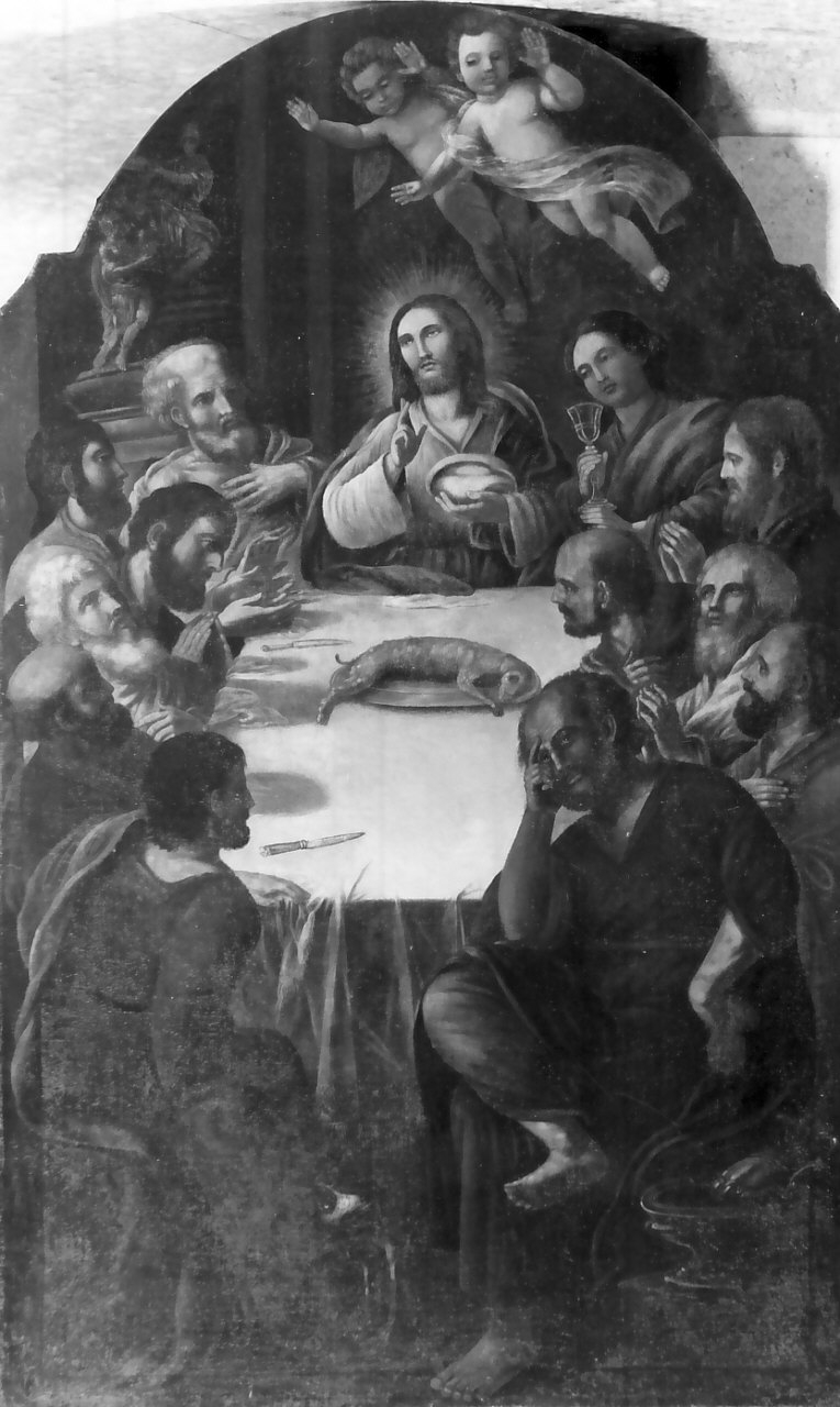 ultima cena (dipinto) di Santanna Cristoforo (sec. XVIII)