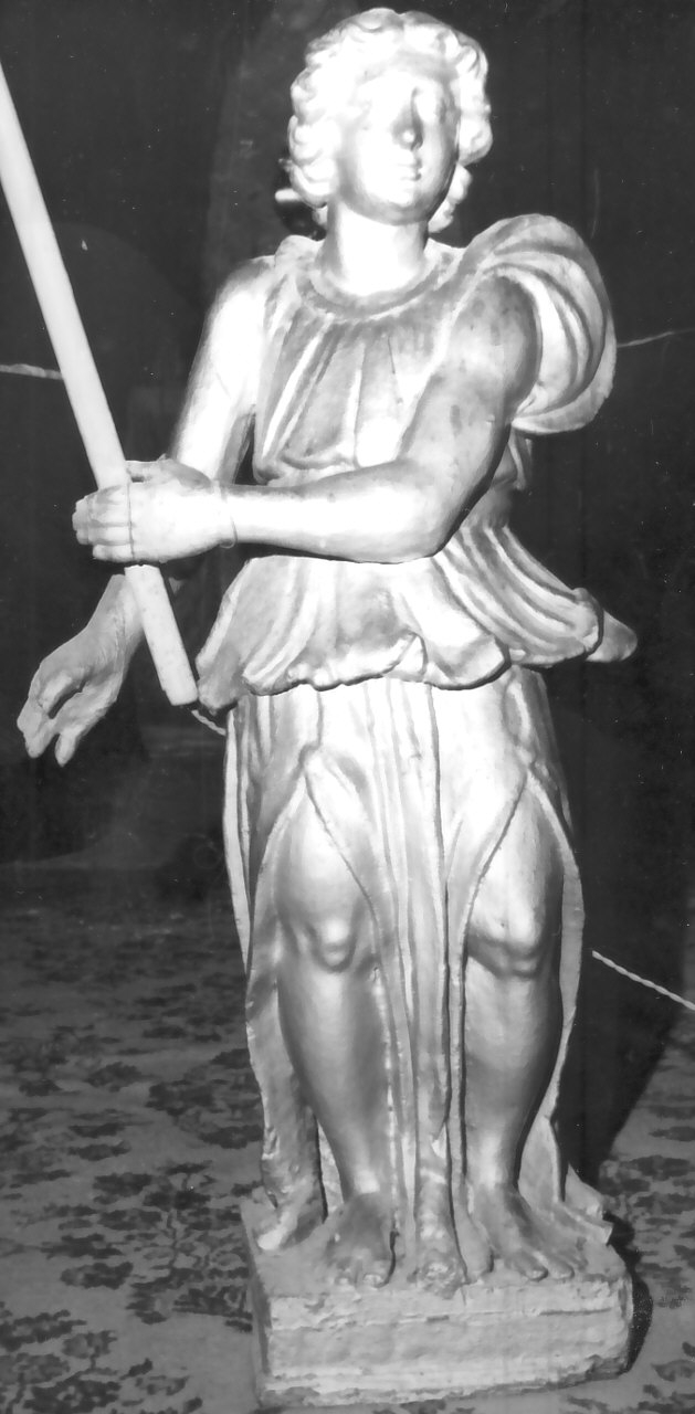 candelabro - a statua - bottega Italia meridionale (sec. XIX)