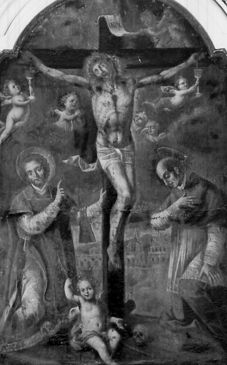 crocifissione (dipinto) - ambito Italia meridionale (sec. XVIII)