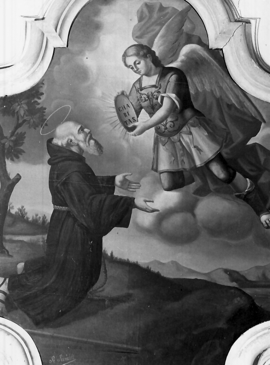 San Francesco di Paola (dipinto) di Rinaldi Raffaele (sec. XIX)