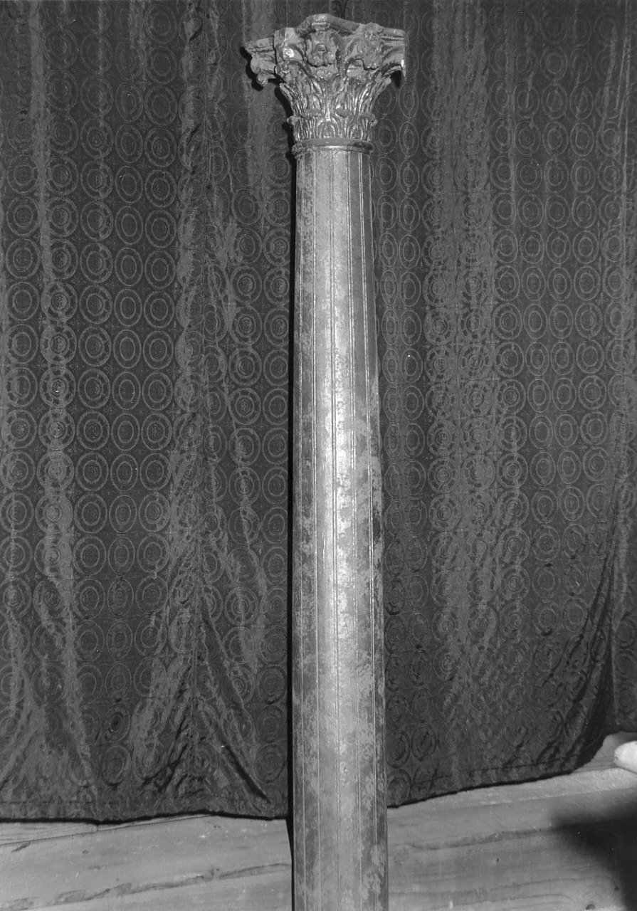 colonna, serie - bottega roglianese (sec. XVIII)