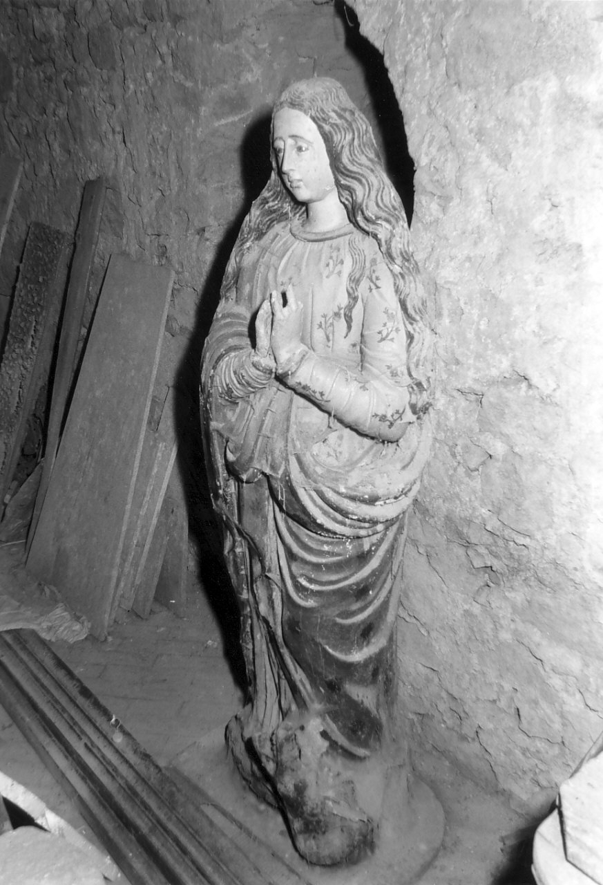 Immacolata Concezione (statua, opera isolata) - bottega Italia meridionale (fine sec. XVI)