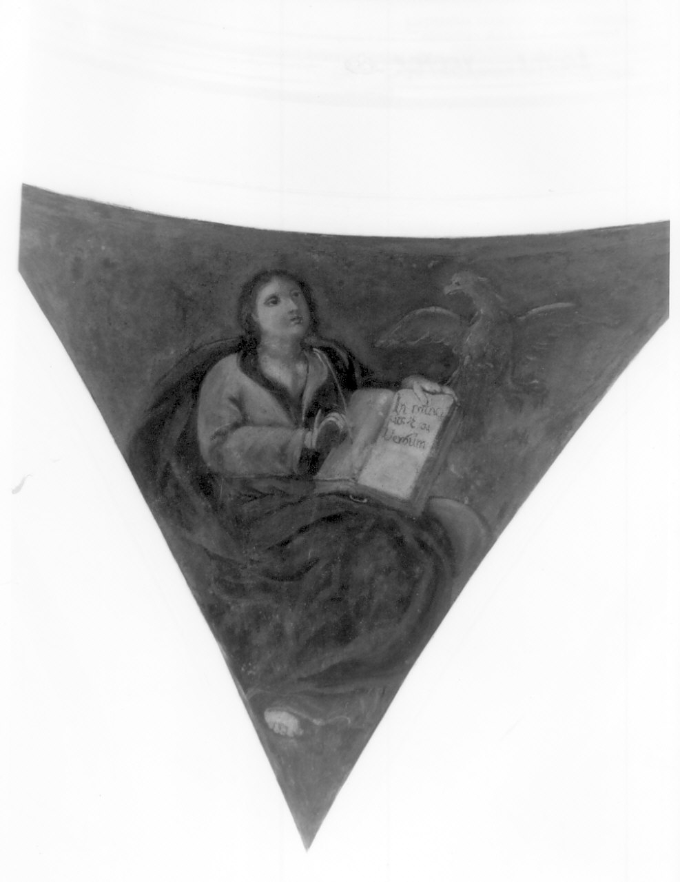 San Giovanni Evangelista (dipinto, elemento d'insieme) di Santanna Cristoforo (sec. XVIII)