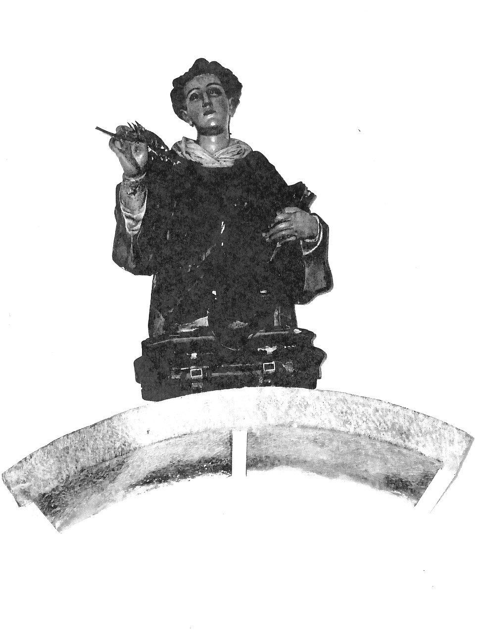 San Lorenzo (busto) - bottega napoletana (fine/inizio secc. XVIII/ XIX)