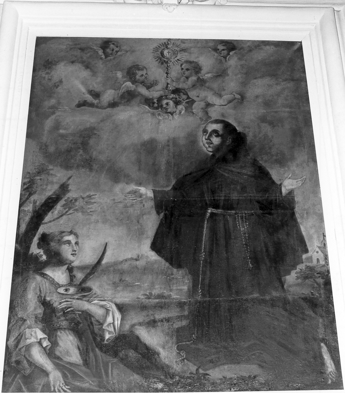 San Pasquale Baylon (dipinto, opera isolata) - ambito Italia meridionale (sec. XVIII)