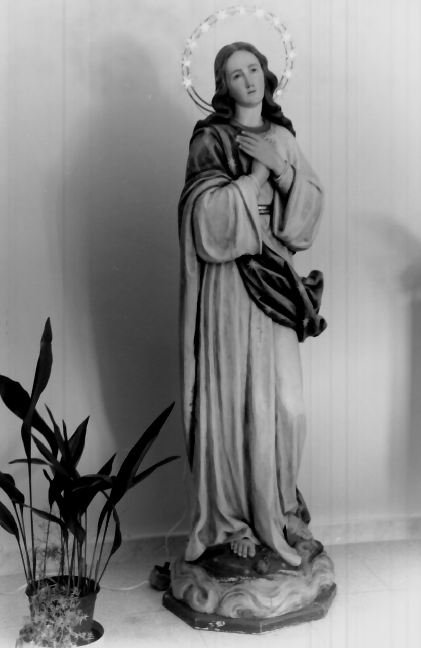 Madonna Immacolata (statua) - bottega Italia meridionale (fine sec. XIX)
