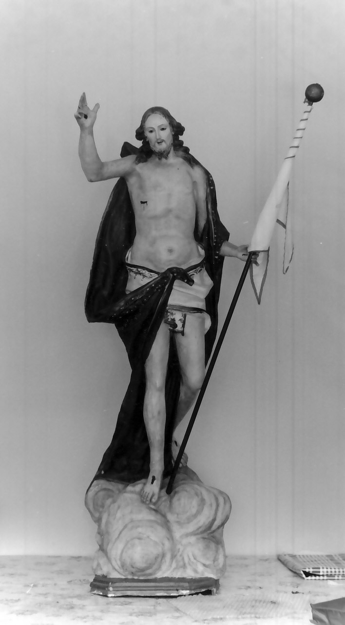 Cristo risorto (statua) - bottega Italia meridionale (fine sec. XIX)