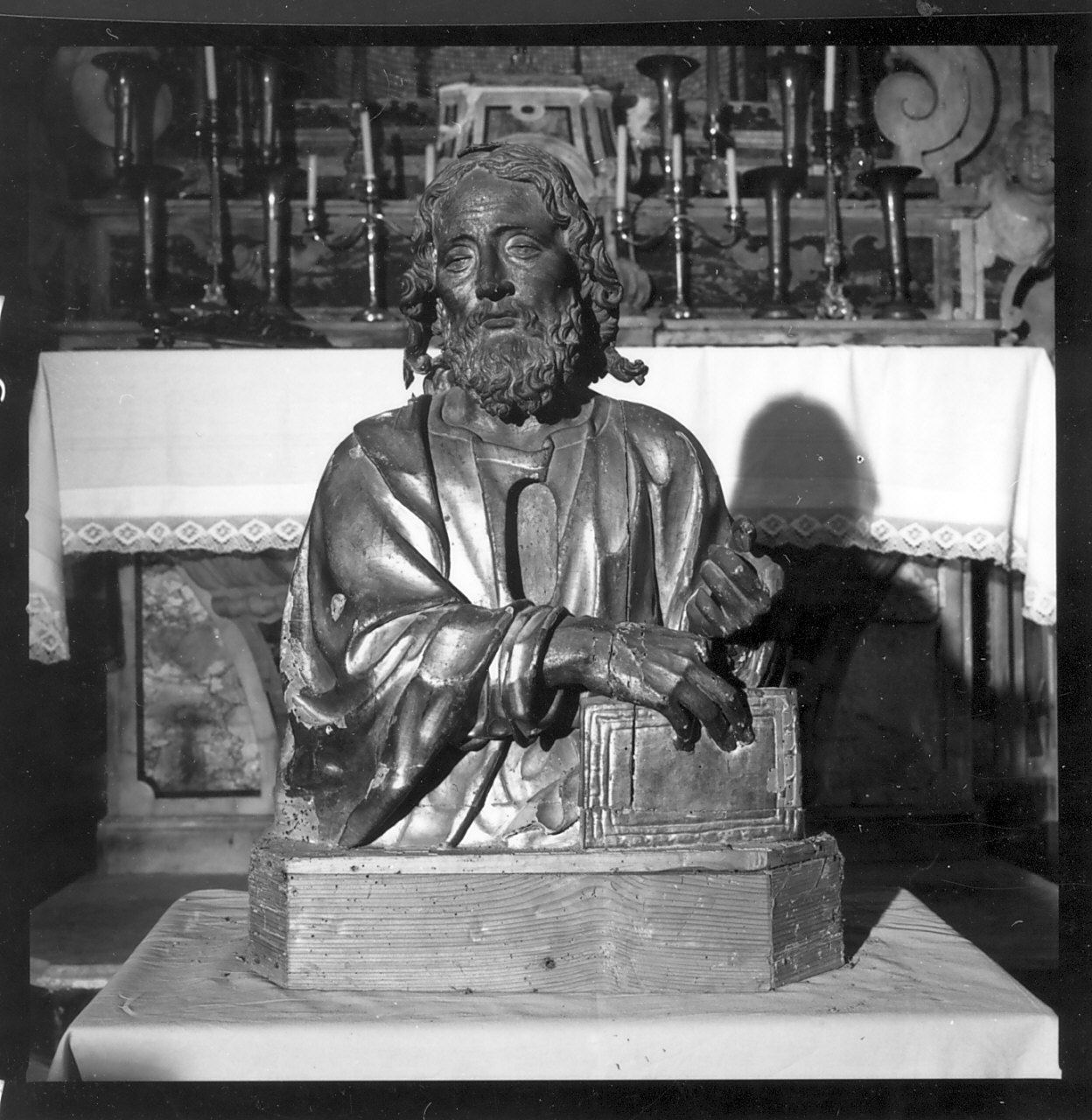 San Bartolomeo (reliquiario - a busto, serie) - bottega Italia meridionale (sec. XVII)