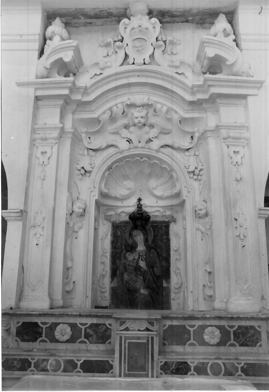 fastigio d'altare, opera isolata di Sannicola Donato (sec. XVIII)