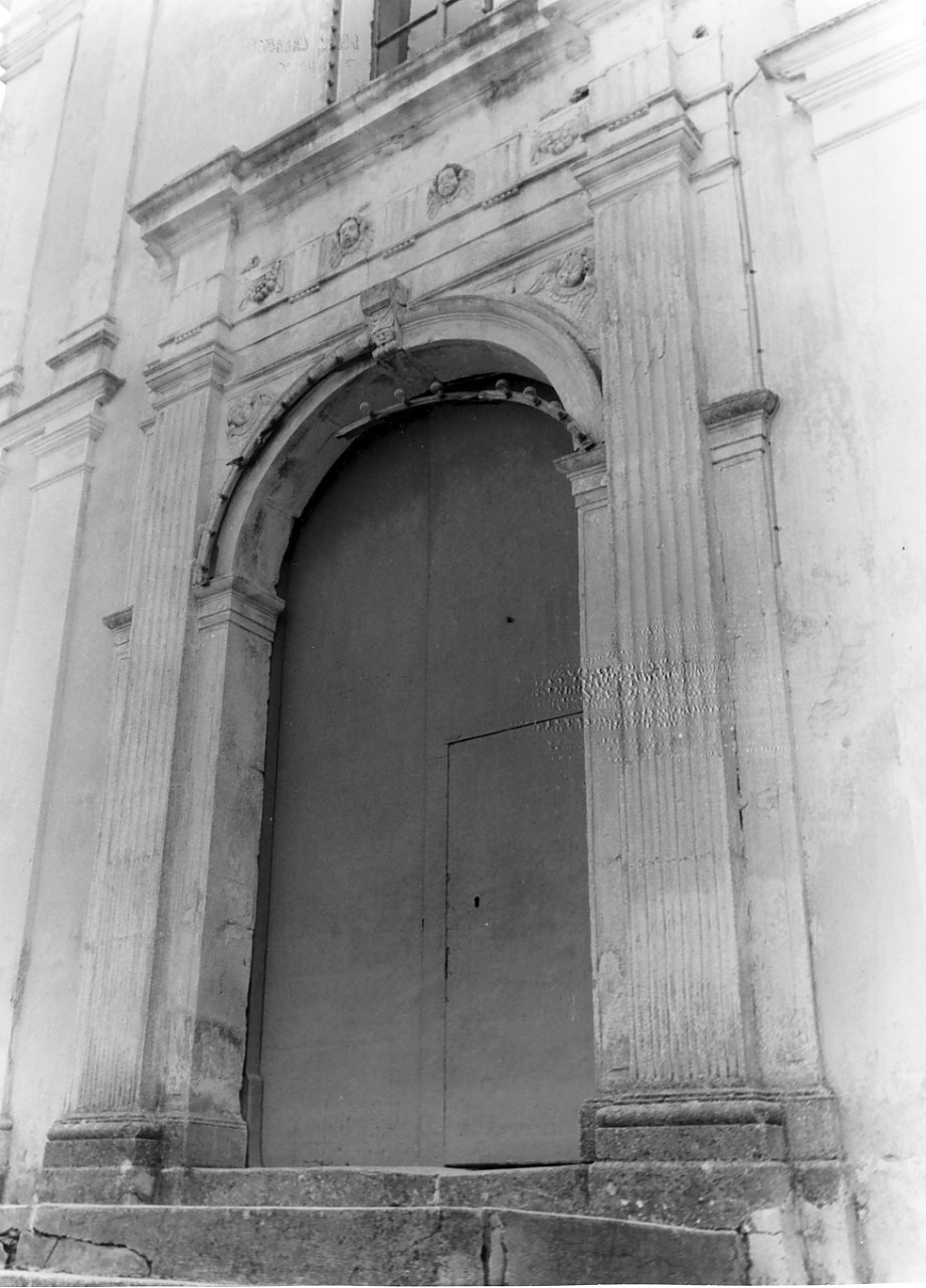 portale, opera isolata - bottega calabrese (seconda metà sec. XVII)