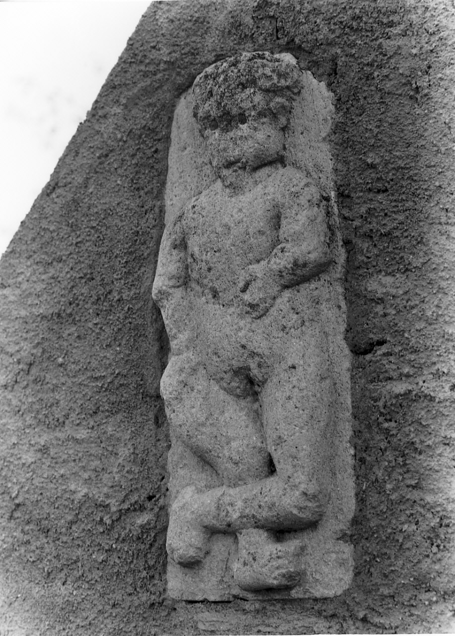 putto (scultura, frammento) - bottega calabrese (inizio sec. XVII)