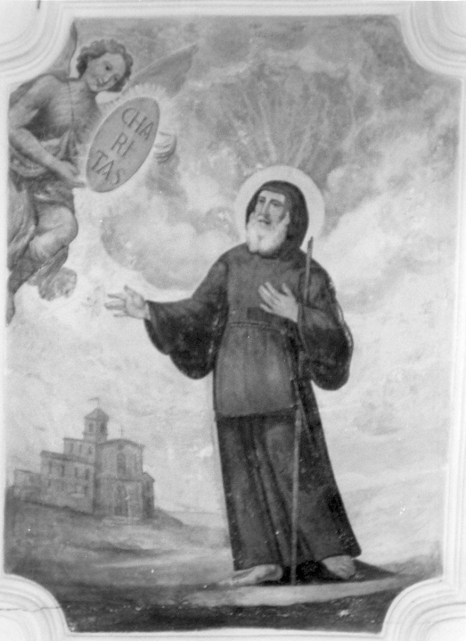 San Francesco di Paola (dipinto, opera isolata) - ambito Italia meridionale (metà sec. XIX)