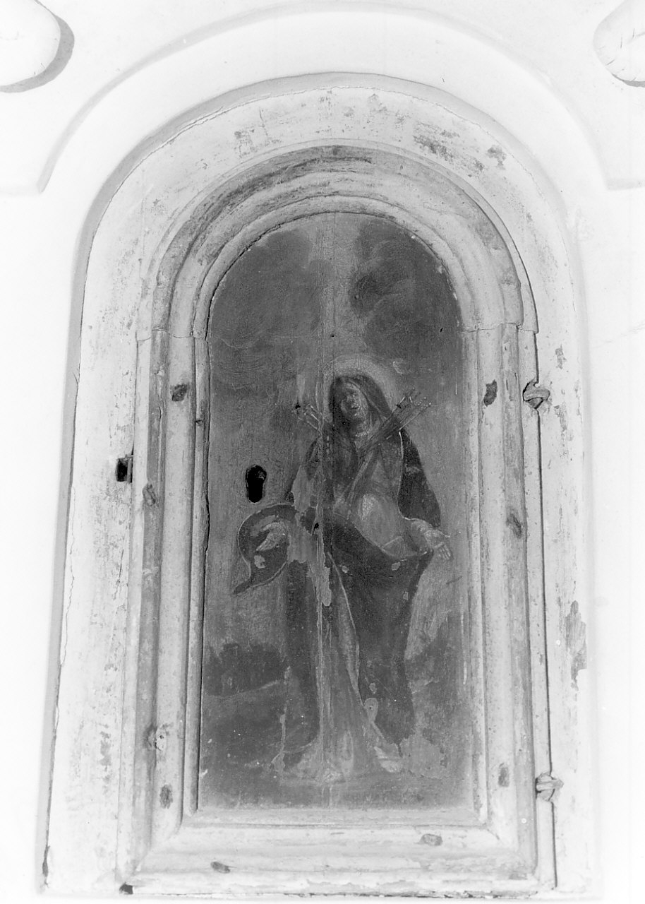 Madonna Addolorata (sportello di tabernacolo, opera isolata) - bottega Italia meridionale (sec. XIX)