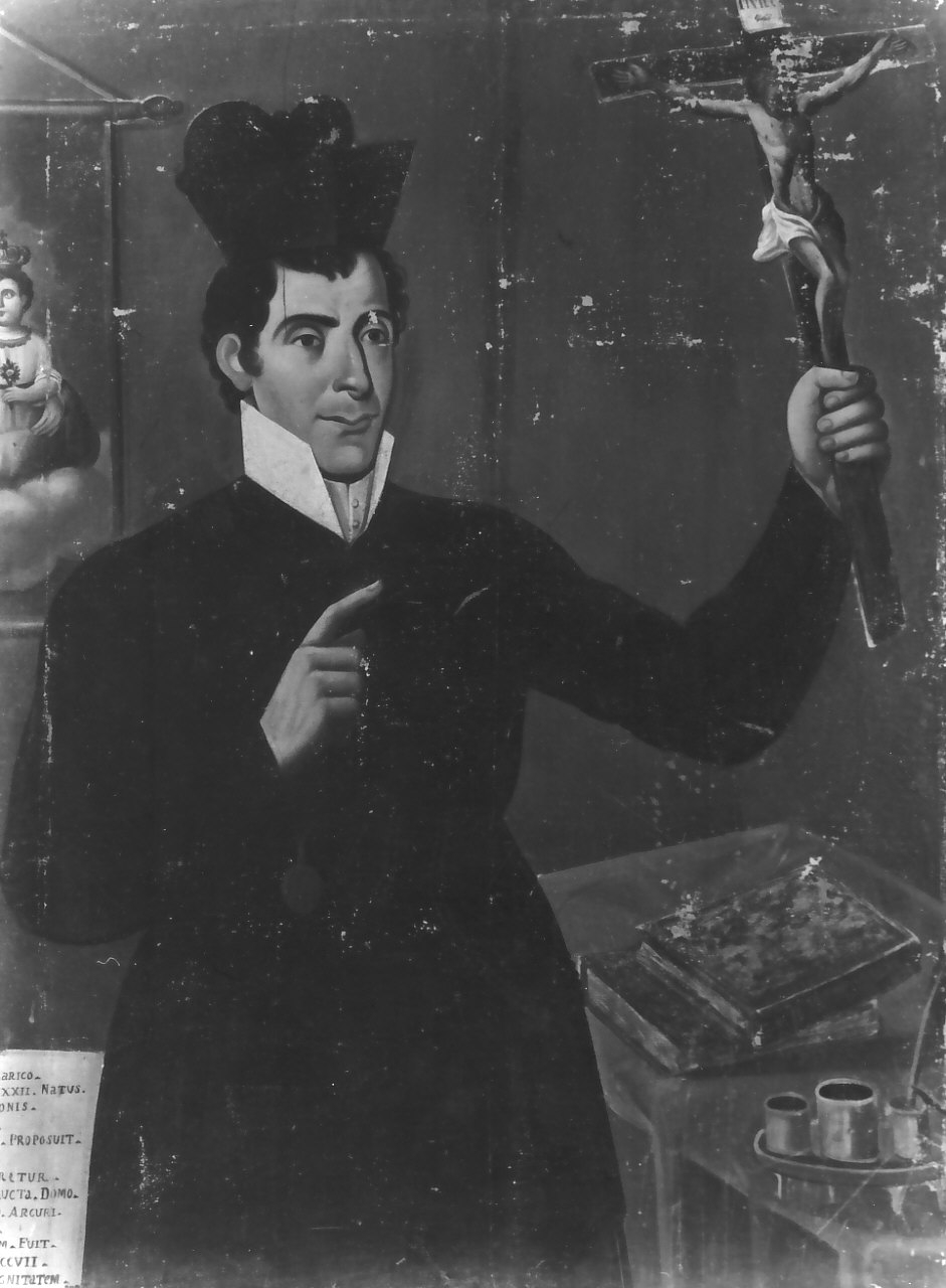 Ritratto di Monsignor Talarico, ritratto di ecclesiastico (dipinto, opera isolata) - ambito Italia meridionale (sec. XIX)