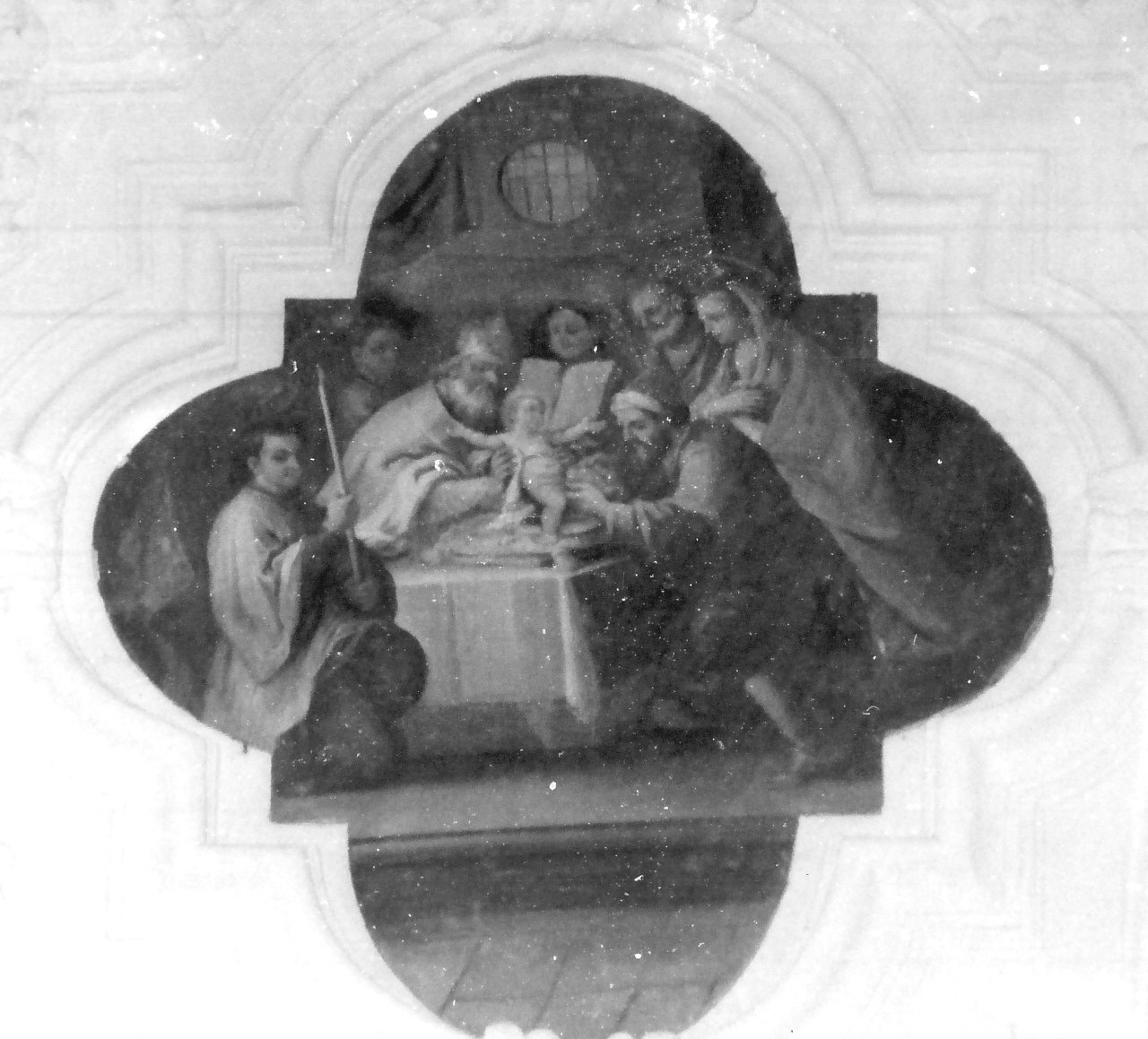 circoncisione di Gesù Bambino (dipinto, opera isolata) - ambito Italia meridionale (ultimo quarto sec. XVIII)