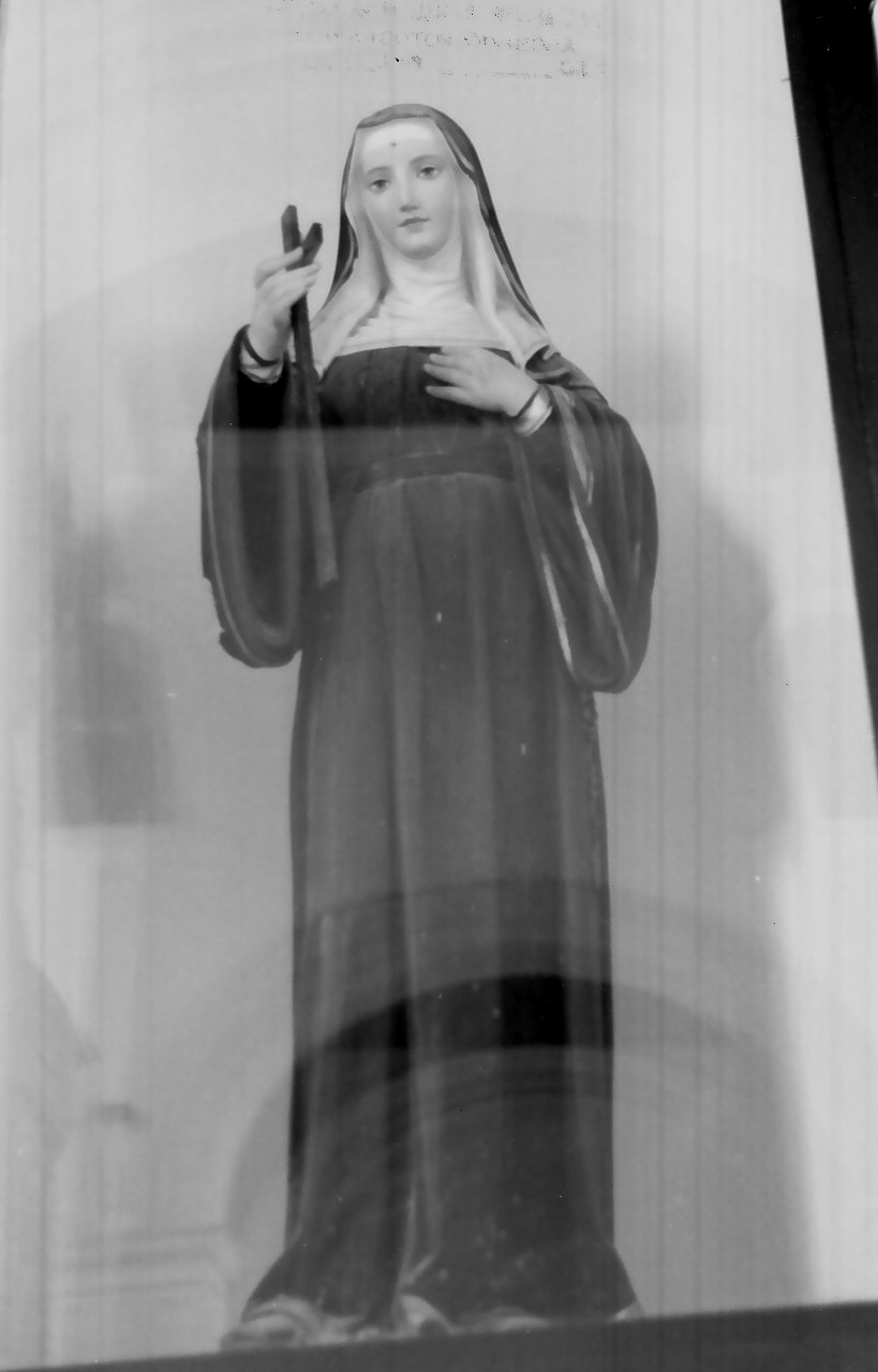 Santa Teresa (statua, opera isolata) - bottega Italia meridionale (fine/inizio secc. XIX/ XX)