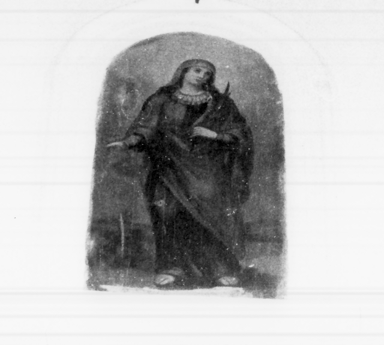Santa Lucia (dipinto, elemento d'insieme) - ambito Italia meridionale (prima metà sec. XIX)