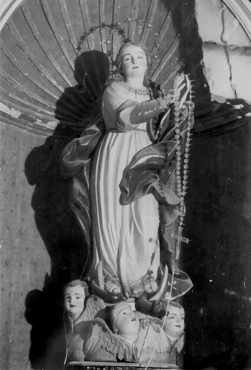 Madonna Immacolata (statua, opera isolata) - bottega Italia meridionale (metà sec. XVIII)