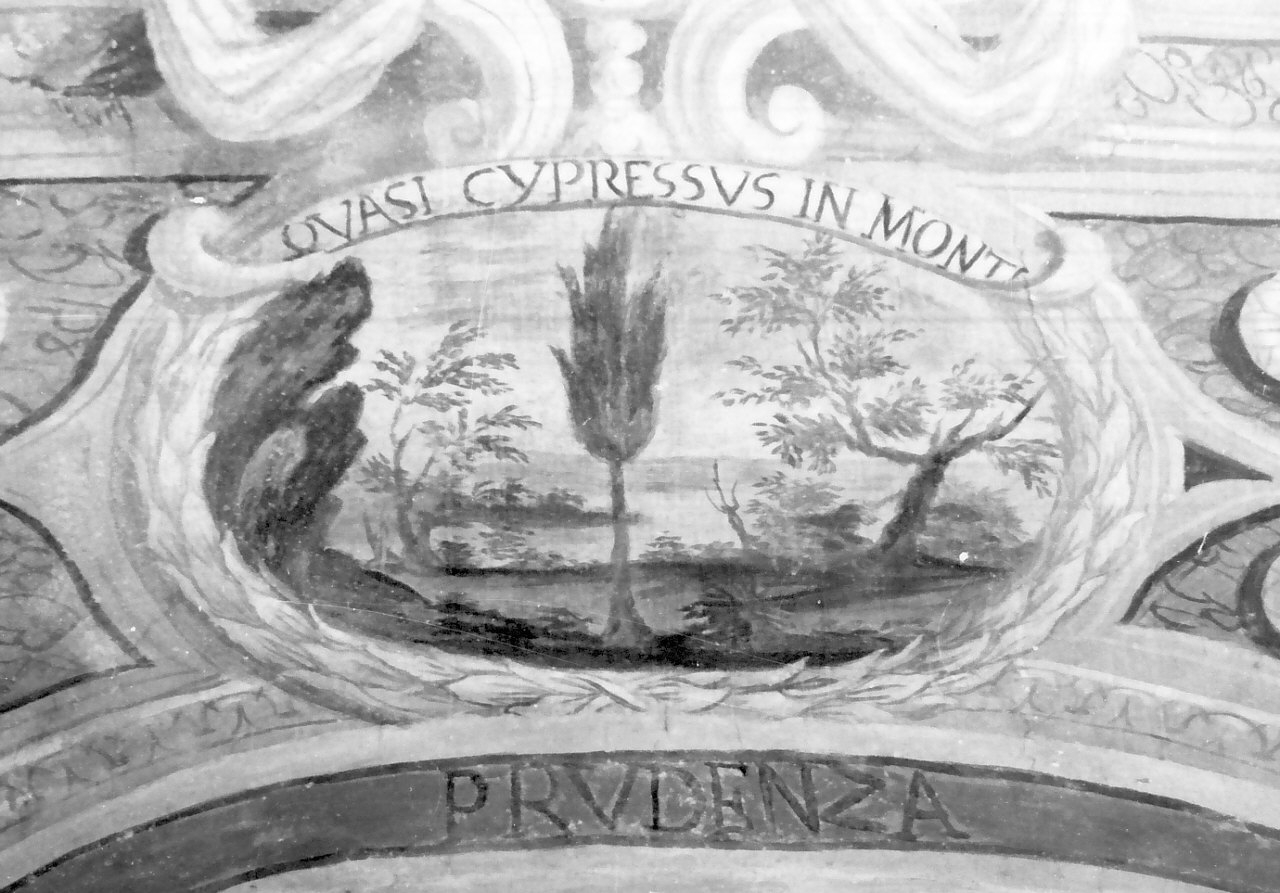 simboli mariani (dipinto, elemento d'insieme) - ambito Italia meridionale (inizio sec. XVIII)