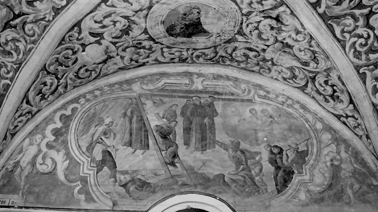 Santi francescani (dipinto, elemento d'insieme) - ambito Italia meridionale (sec. XVIII)