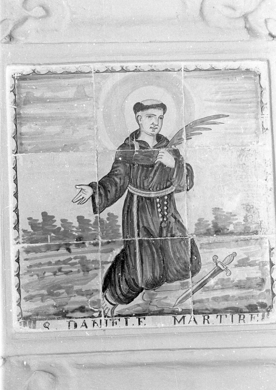 San Daniele martire (formella, elemento d'insieme) - ambito siciliano (inizio sec. XIX)