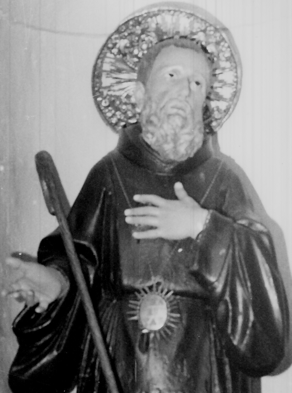 San Francesco di Paola (busto) - bottega calabrese (sec. XIX)