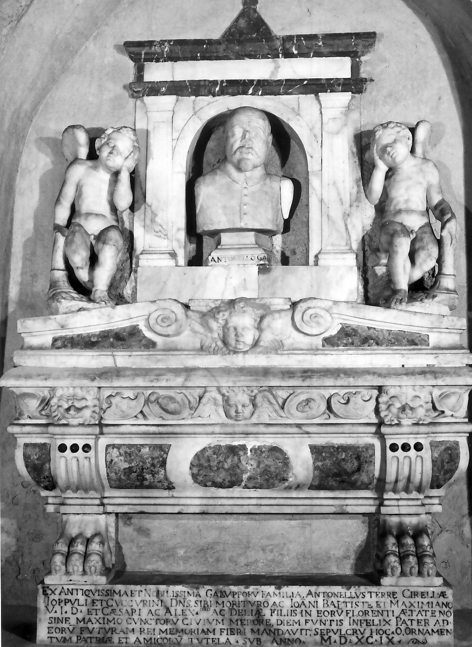 tomba, opera isolata - bottega Italia meridionale (sec. XVI)