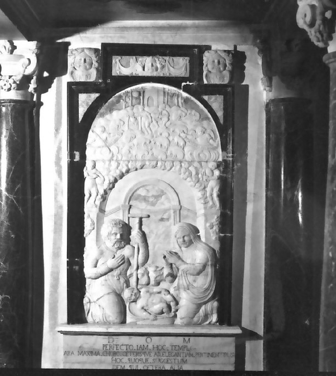 natività di Gesù (decorazione plastica, opera isolata) - bottega Italia meridionale (fine/inizio secc. XV/ XVI)