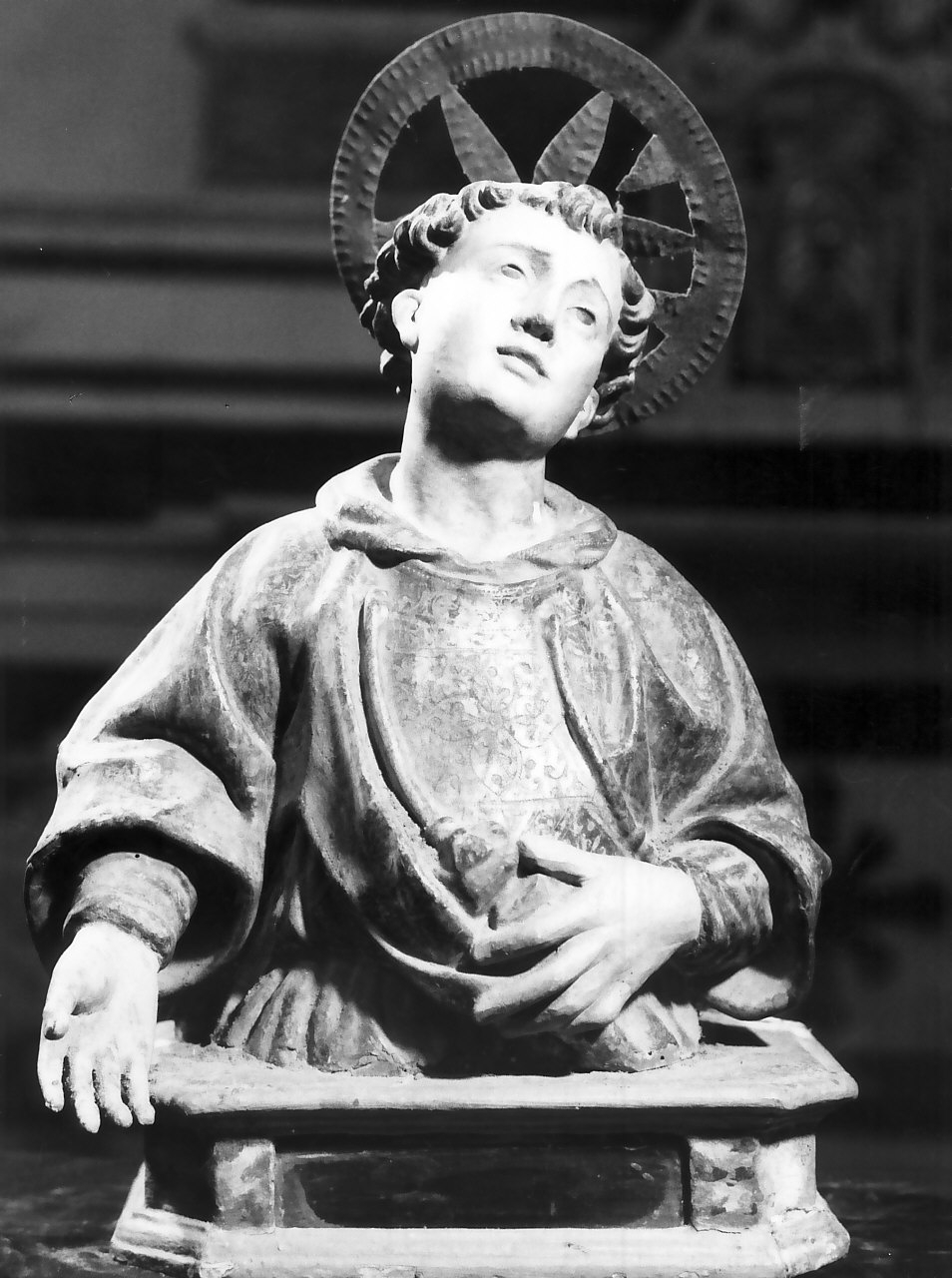 Santo martire (reliquiario - a statua, opera isolata) - bottega Italia meridionale (sec. XVIII)